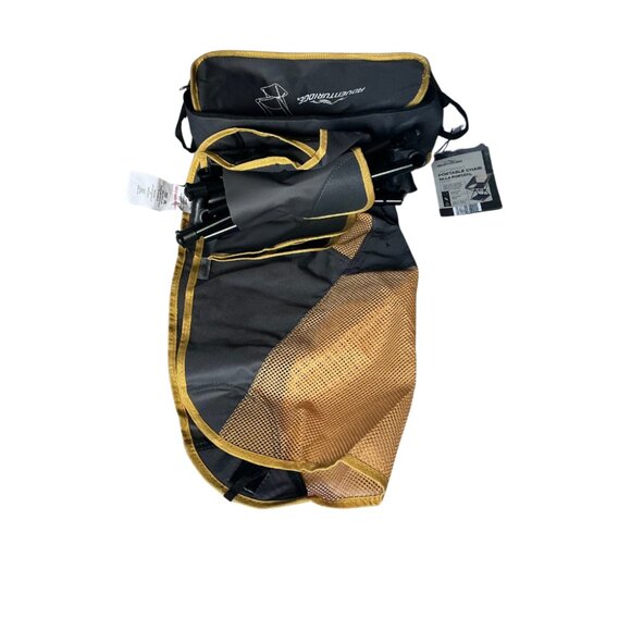 Portable Lightweight Camping Chair with Floor Stability Mat & Carry Bag w/Handle - Picture 5 of 10